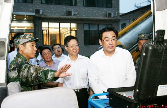 郭迎光副省長(cháng)檢查防汛備汛工作