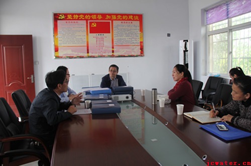 市水務(wù)局檢查市水務(wù)公司黨風(fēng)廉政建設工作落實(shí)情況