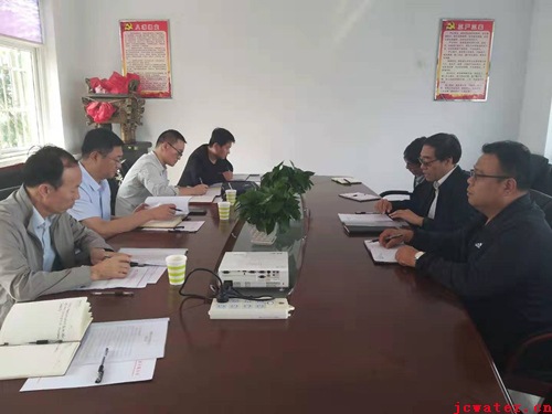 晉城市國投公司董事長(cháng)李仲明來(lái)我公司調研